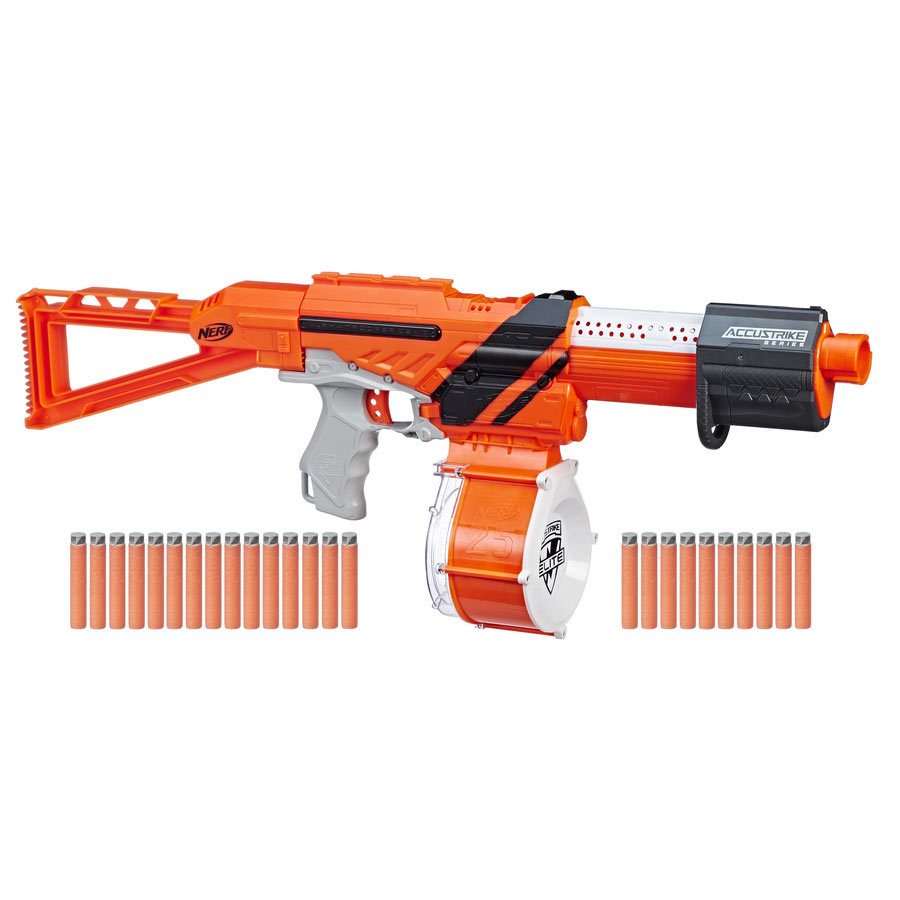 Бластер игрушечный Nerf Accustrike АккуТрупер пистолет для мальчика E2283