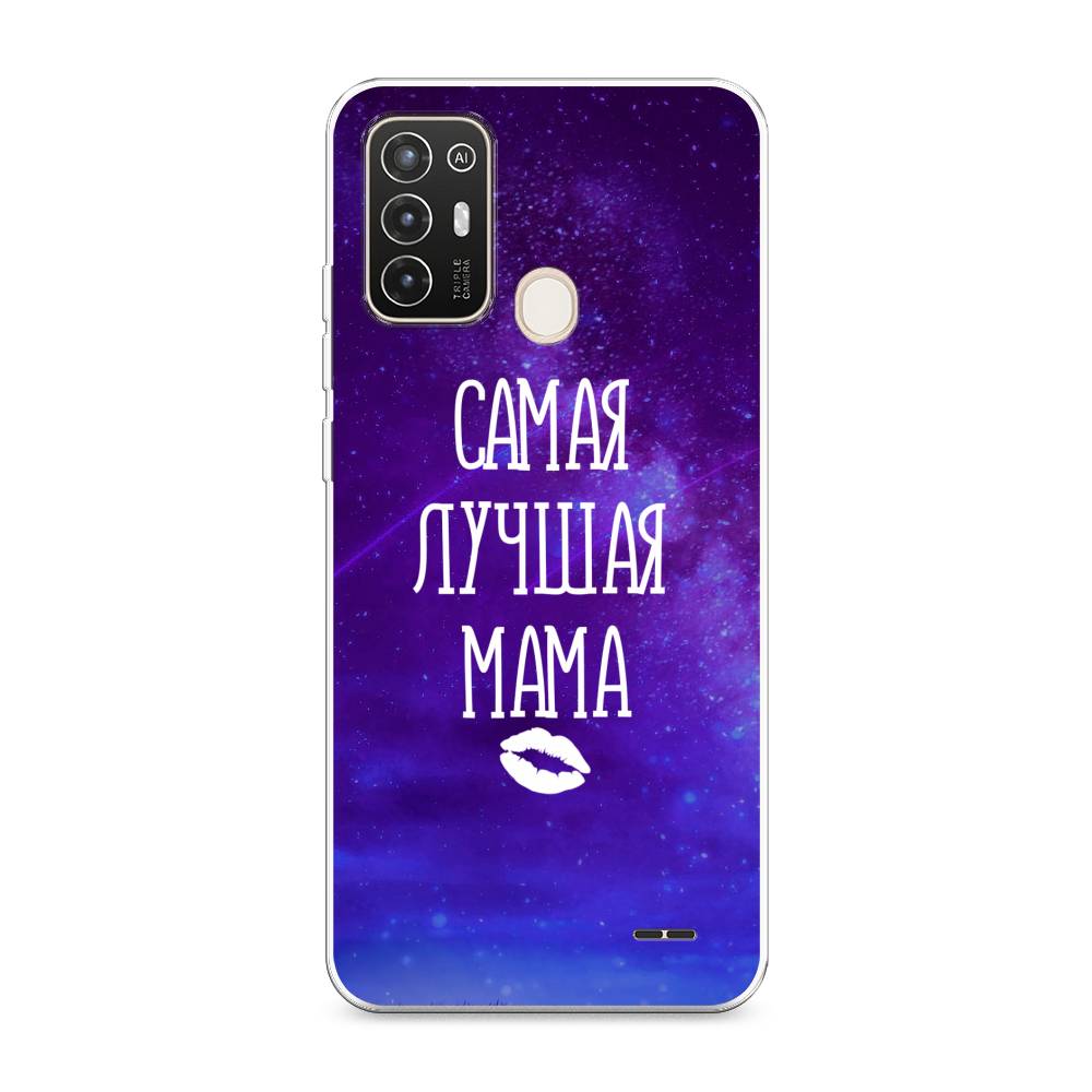 

Чехол Awog на ZTE Blade A52 / ЗТЕ Блэйд A52 "Лучшая мама", Разноцветный, 136250-6