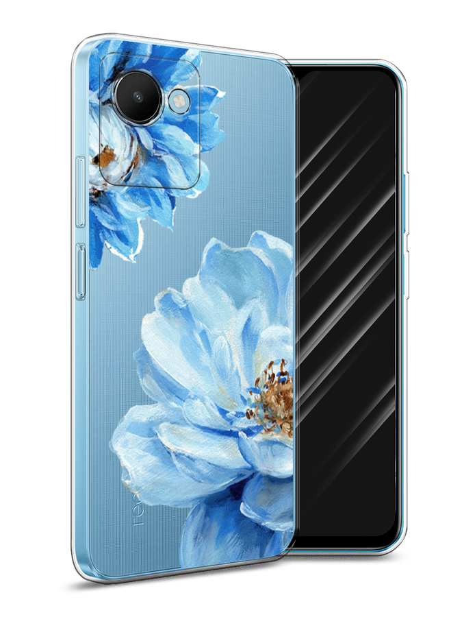 

Чехол Awog на Realme C30S 4G "Голубые клематисы", Голубой, 2511650-8