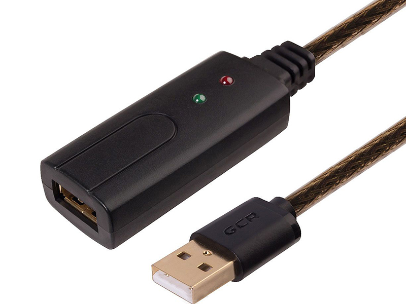 Аксессуар GCR USB 2.0 AM - AF 7.5m GCR-UEC3M2-BD2S-7.5m