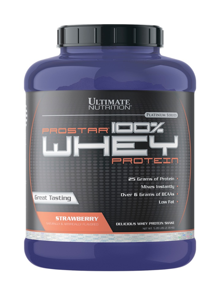 Протеин Ultimate Nutrition Prostar Whey 2390 гр Strawberry