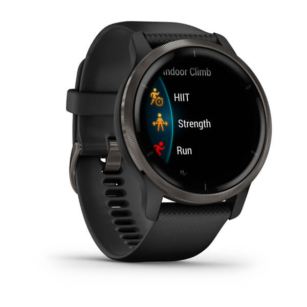 

Garmin Venu 2 черные с серым безелем, Venu 2 черные с серым безелем