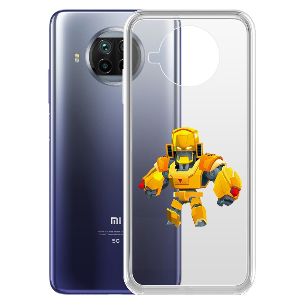 

Чехол-накладка Brawl Stars-Бо Золотой Меха для Xiaomi Mi 10T Lite