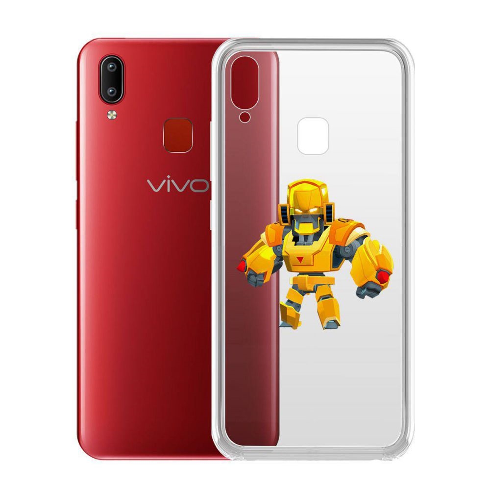 

Чехол-накладка Brawl Stars-Бо Золотой Меха для Vivo Y91/Y91i/Y93/Y95
