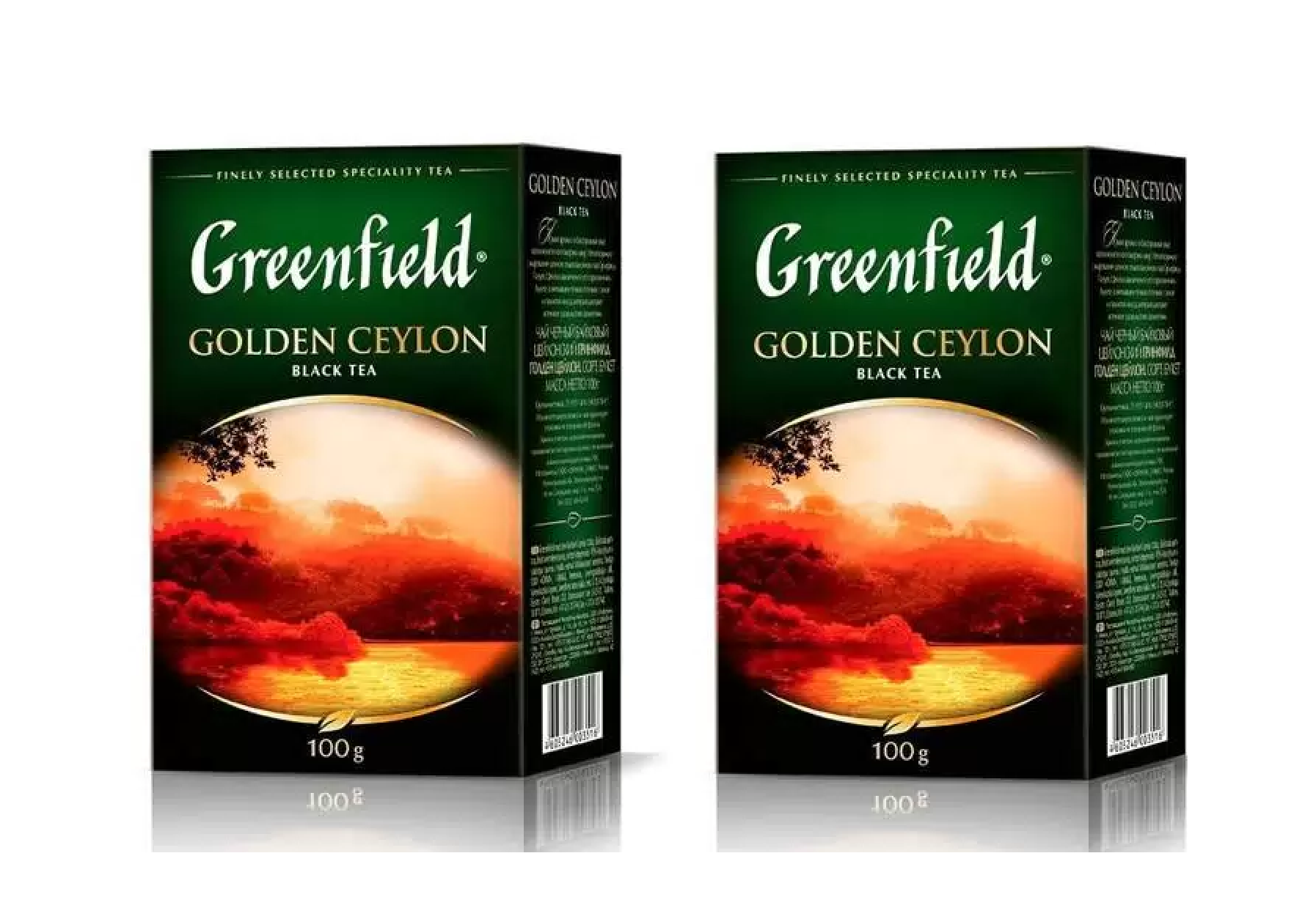 

Чай черный Greenfield English Edition листовой, 100 г * 2 шт