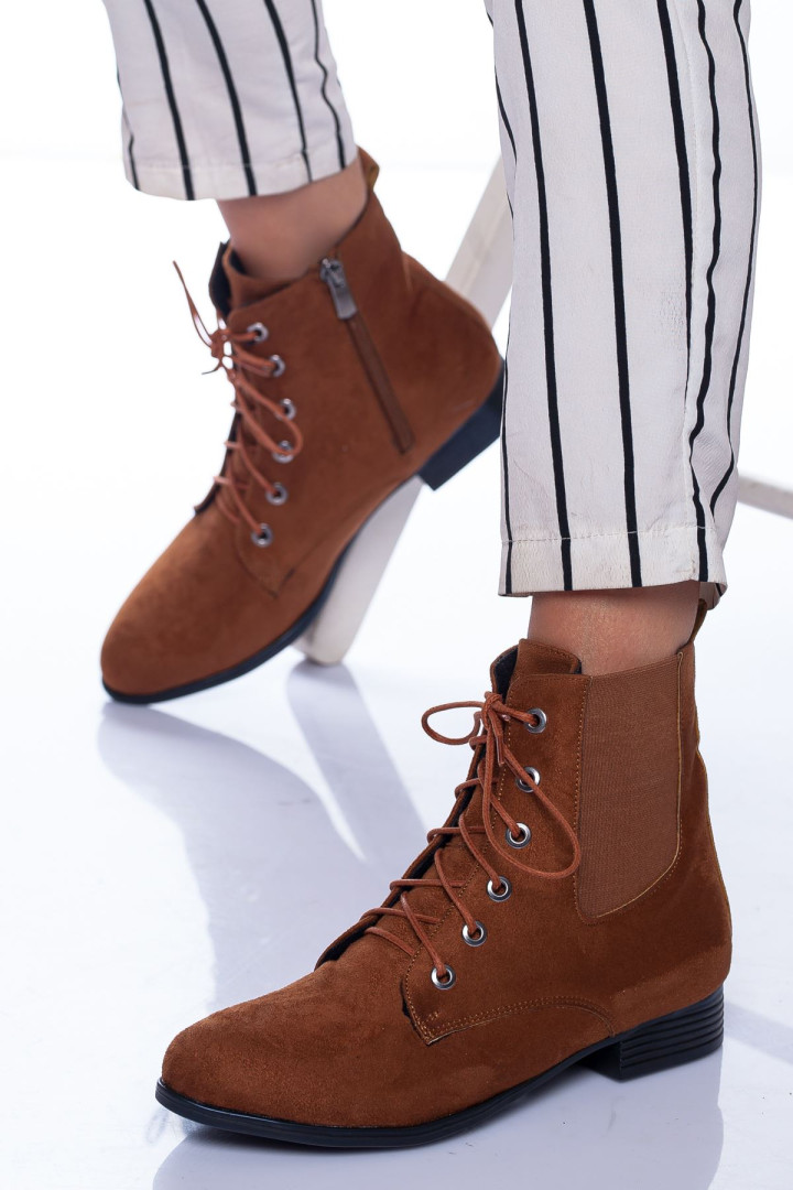 

Ботинки женские Ayakkabı Frekansı AF-00000579-TBAST коричневые 36 (доставка из-за рубежа), AF-00000579-TBAST