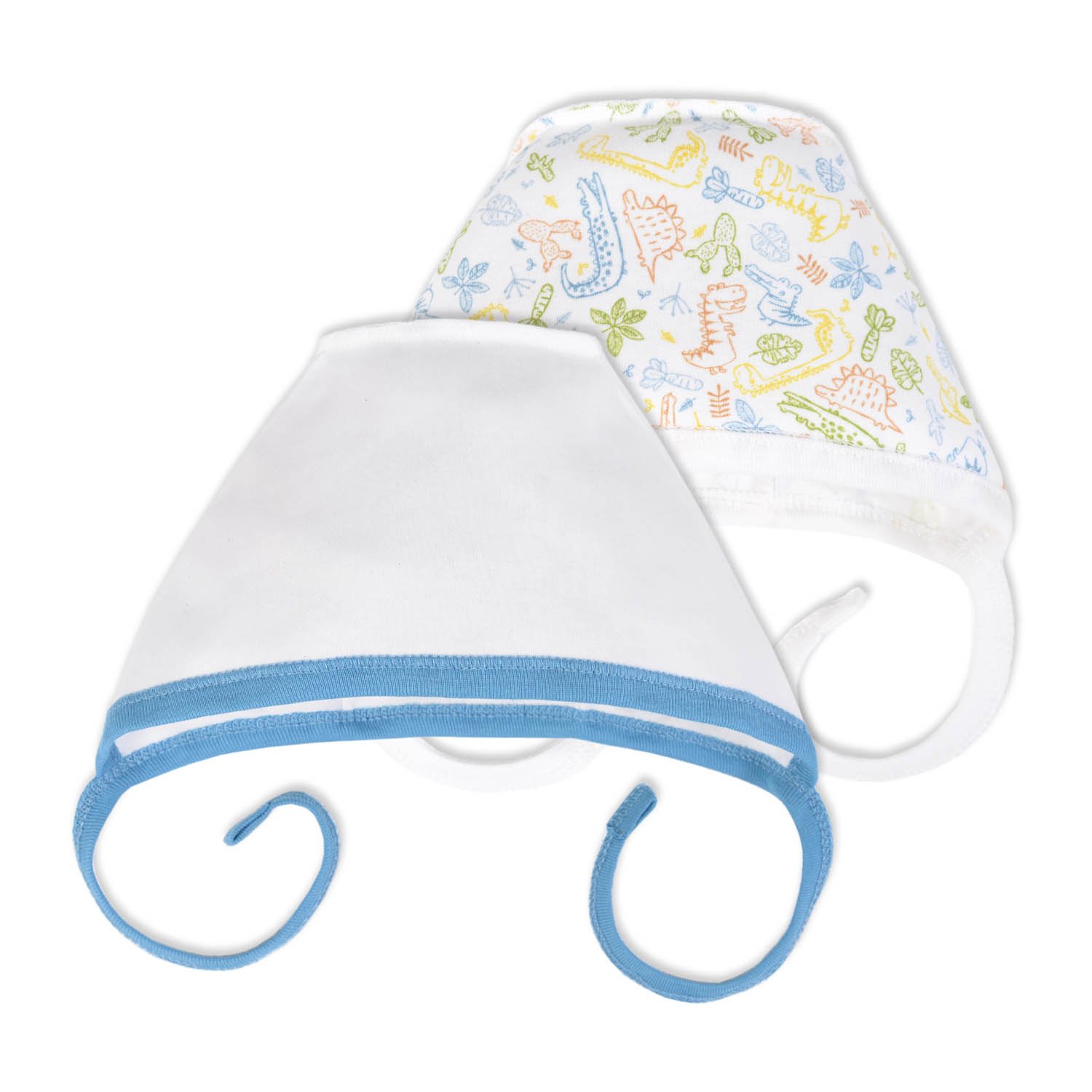 

Комплект детский Мамуляндия чепчики 2 шт. крокодил р. 40 21-7010 Крокодил_40, 21-7010 Крокодил