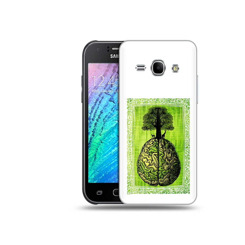 

Чехол MyPads Tocco для Samsung Galaxy J1 абстракция здоровый мозг (PT26162.569.211), Прозрачный, Tocco