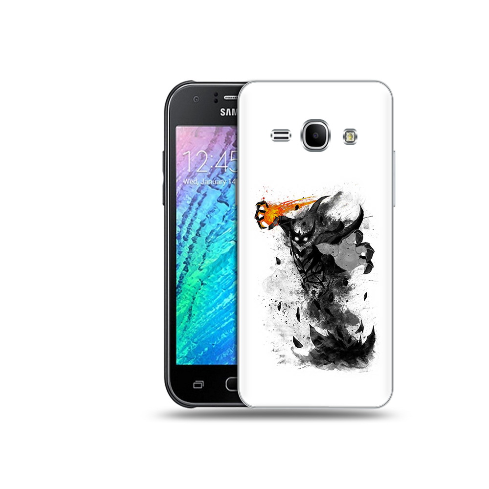 

Чехол MyPads Tocco для Samsung Galaxy J1 nevermore черно белый (PT26162.569.21), Прозрачный, Tocco