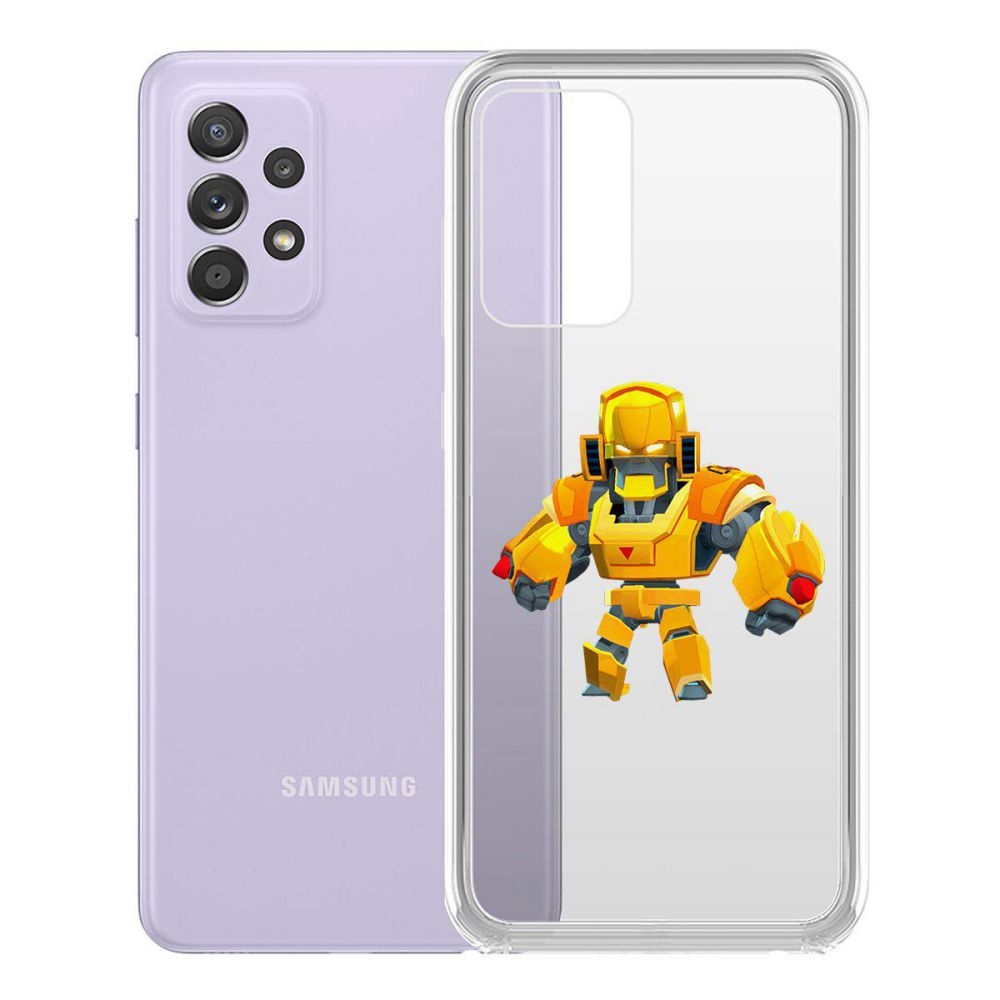 

Чехол-накладка Brawl Stars-Бо Золотой Меха для Samsung Galaxy A52 (A525)