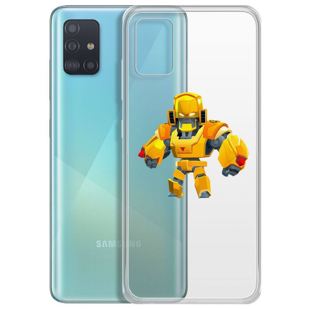 

Чехол-накладка Brawl Stars-Бо Золотой Меха для Samsung Galaxy A51 (A515)