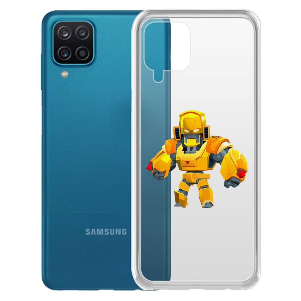 

Чехол-накладка Brawl Stars-Бо Золотой Меха для Samsung Galaxy A12 (A125)