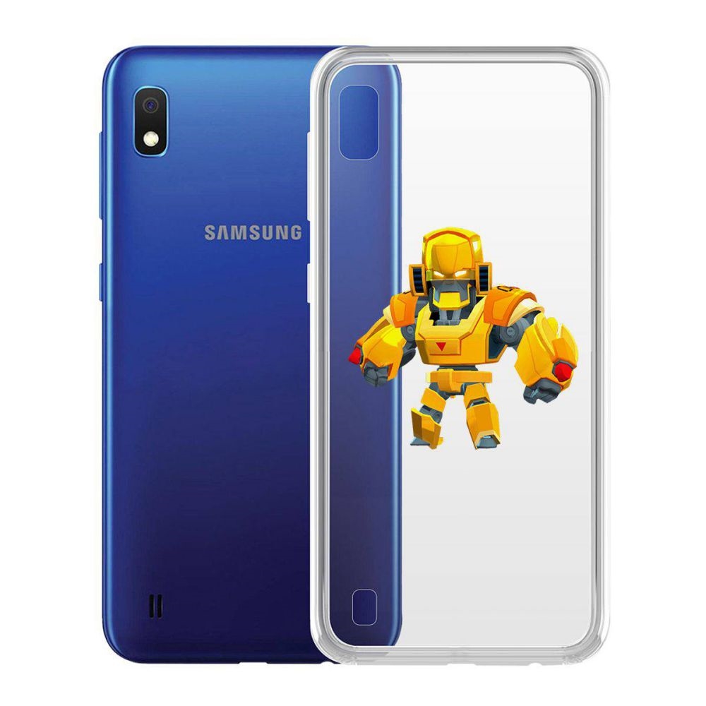 

Чехол-накладка Brawl Stars-Бо Золотой Меха для Samsung Galaxy A10 (A105)