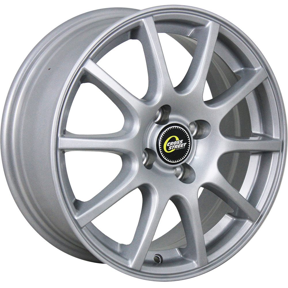 

Шина CROSS STREET CR-16(A1251) 6x15/4x100 ET50 D60.1 S, Серебристый