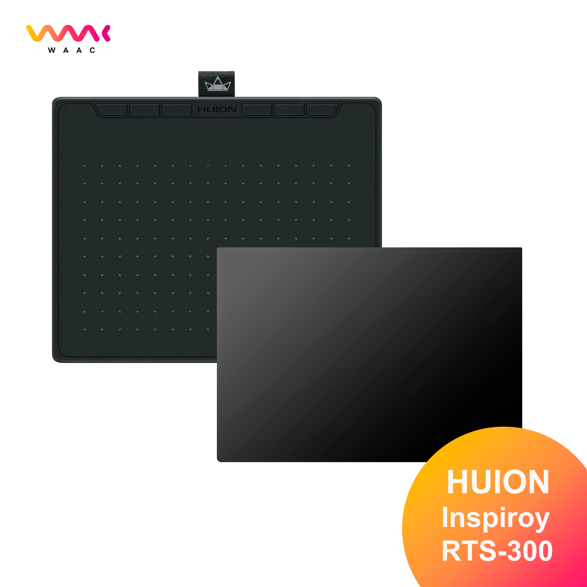 

Защитная пленка WAAC Huion Inspiroy RTS-300 (BLACK-FH-300), Черный, Huion Inspiroy RTS-300