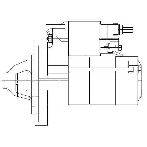 фото Стартер toyota vitz/funcargo/platz/yaris 1.3i/1.5i 1квт startvolt lst 1904