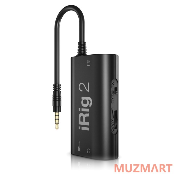 фото Ik multimedia irig 2 компактный интерфейс для гитары/баса