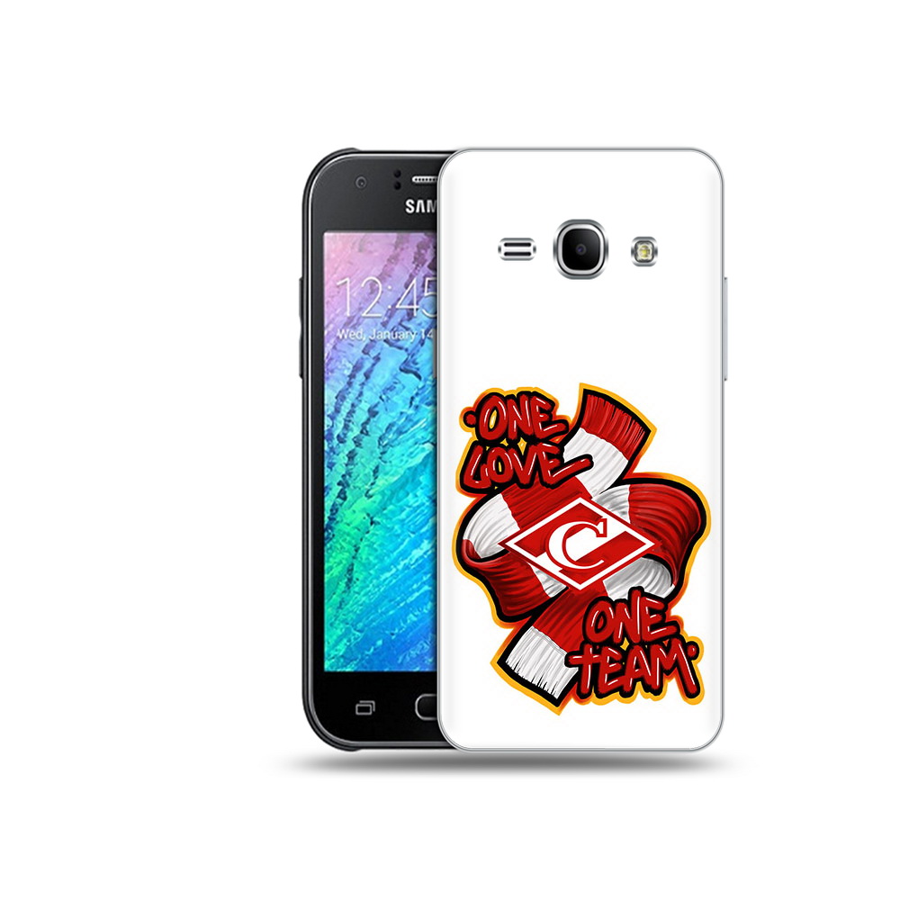 

Чехол MyPads Tocco для Samsung Galaxy J1 ФК спарак 1 любовь (PT26162.569.184), Прозрачный, Tocco