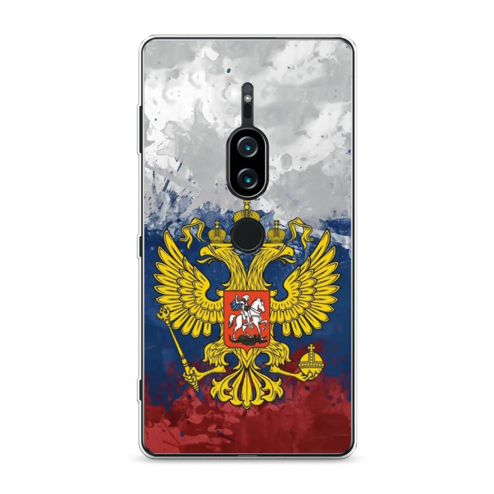 

Силиконовый чехол "РФ" на Sony Xperia XZ2 Premium, 53350-5