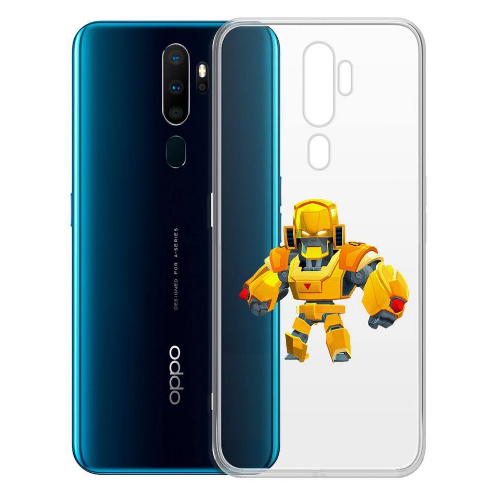 

Чехол-накладка Brawl Stars-Бо Золотой Меха для Oppo A5 (2020)/A9 (2020)