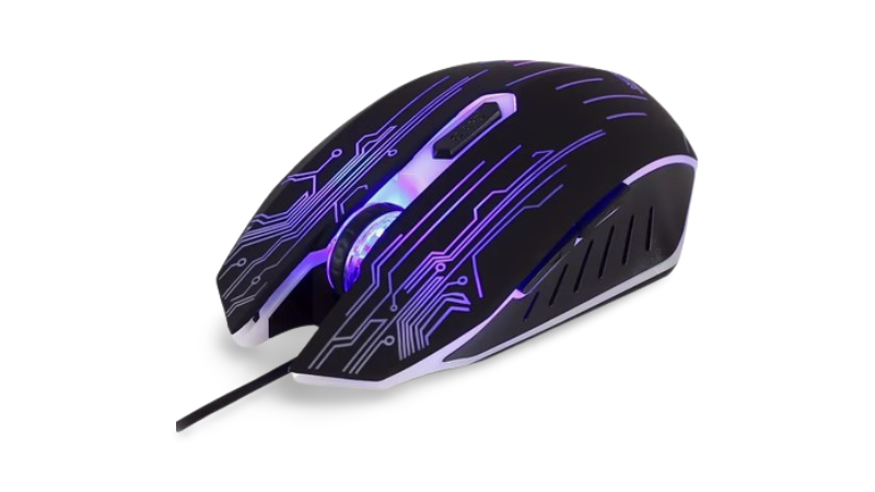 фото Игровая компьютерная мышь gaming mouse usb 3200 black milliant