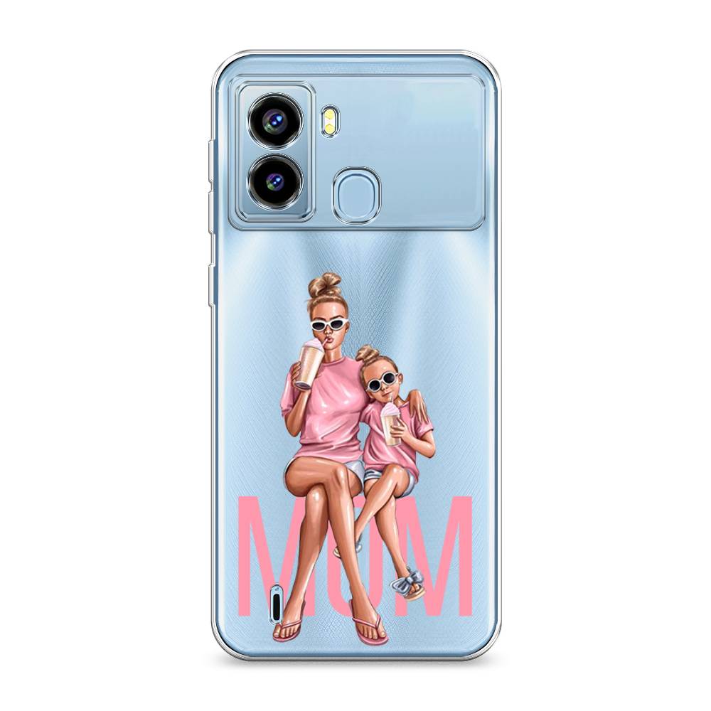 

Чехол Awog на Tecno Pop 6 "Lovely mom", Разноцветный, 302050-7