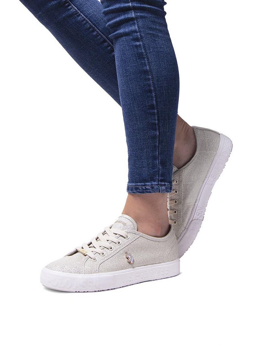 

Кеды женские U.S. POLO Assn. ZZO1YAK34 бежевые 40 EU, Бежевый, ZZO1YAK34