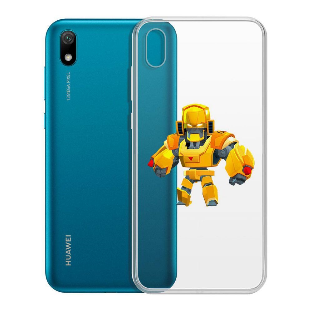 

Чехол-накладка Brawl Stars-Бо Золотой Меха для Huawei Y5 (2019)or 8S/8S Prime