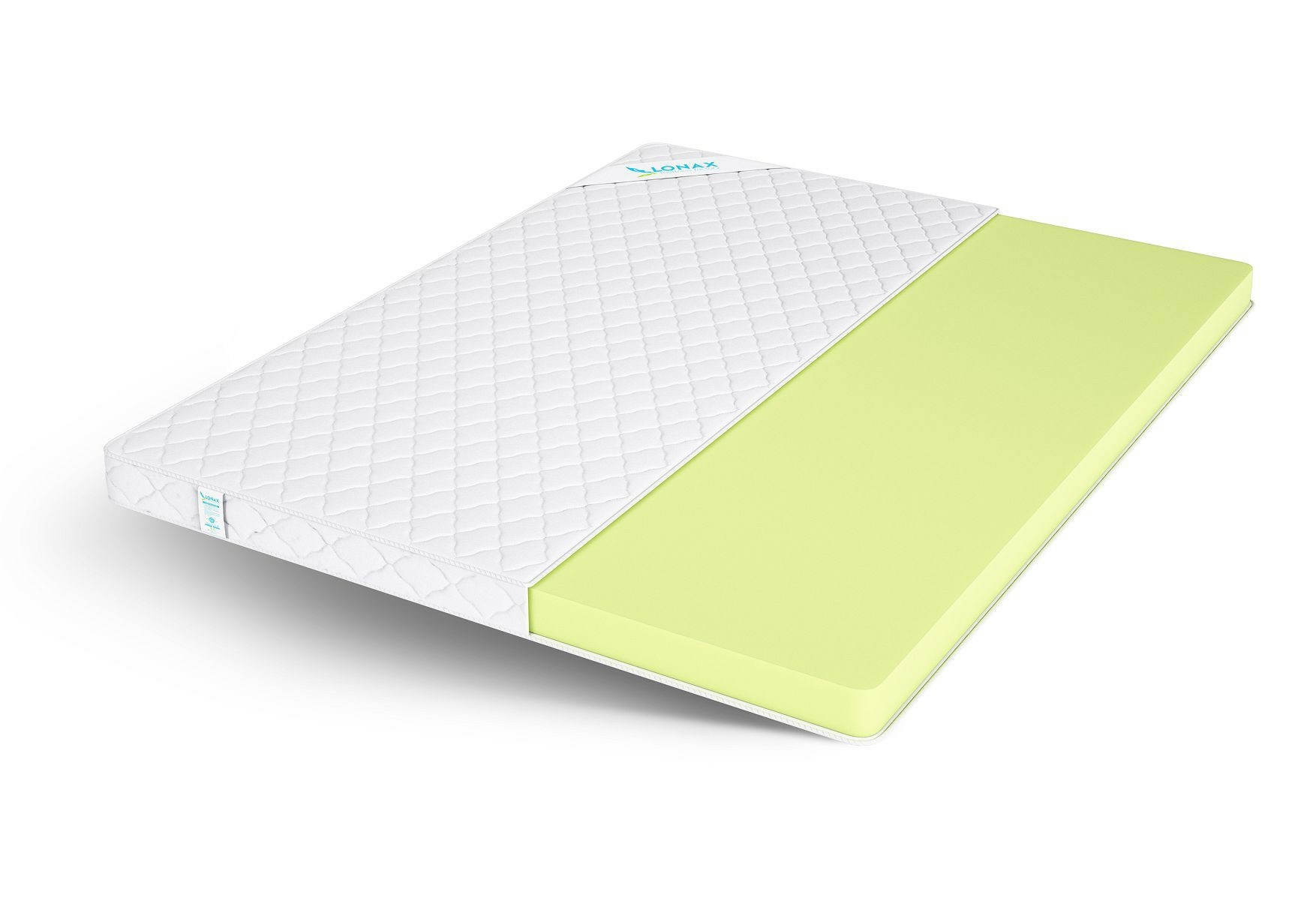 

Матрас Lonax Скрученные Roll Mini Eco 160х200, Белый, Roll Mini Eco