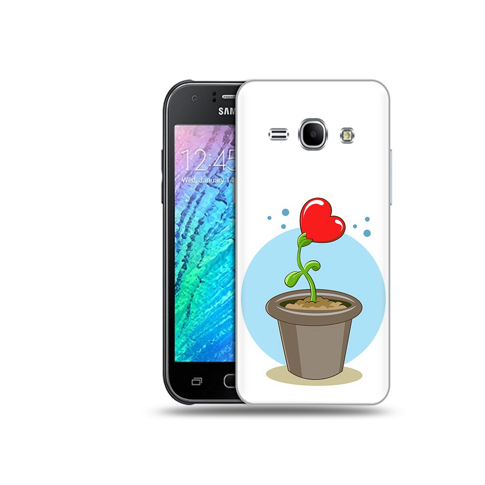 Чехол MyPads Tocco для Samsung Galaxy J1 Растение любви 14 февраля (PT26162.569.145)