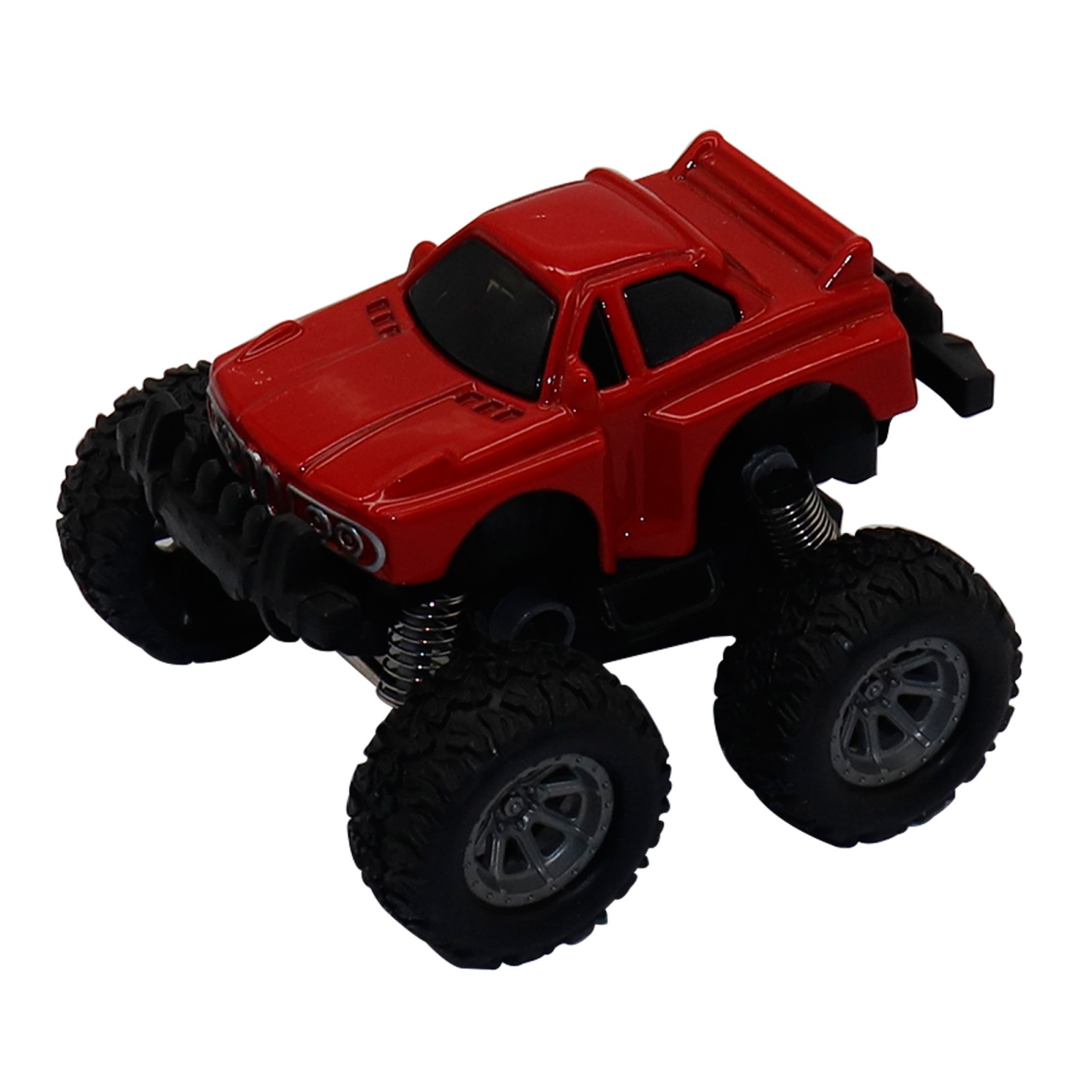 фото Игровой набор funky toys die-cast, фрикционная, рессоры, красная ft61025