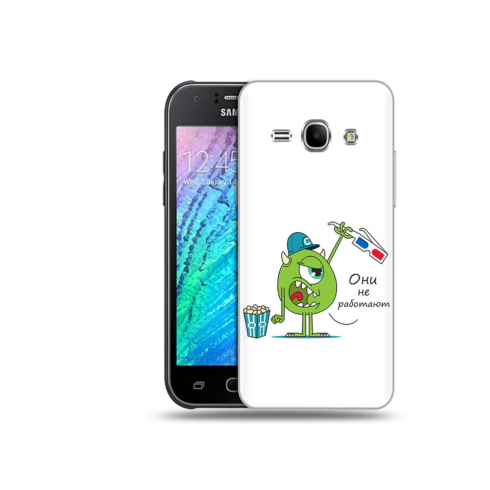 

Чехол MyPads Tocco для Samsung Galaxy J1 Очки не работают (PT26162.569.129), Прозрачный, Tocco