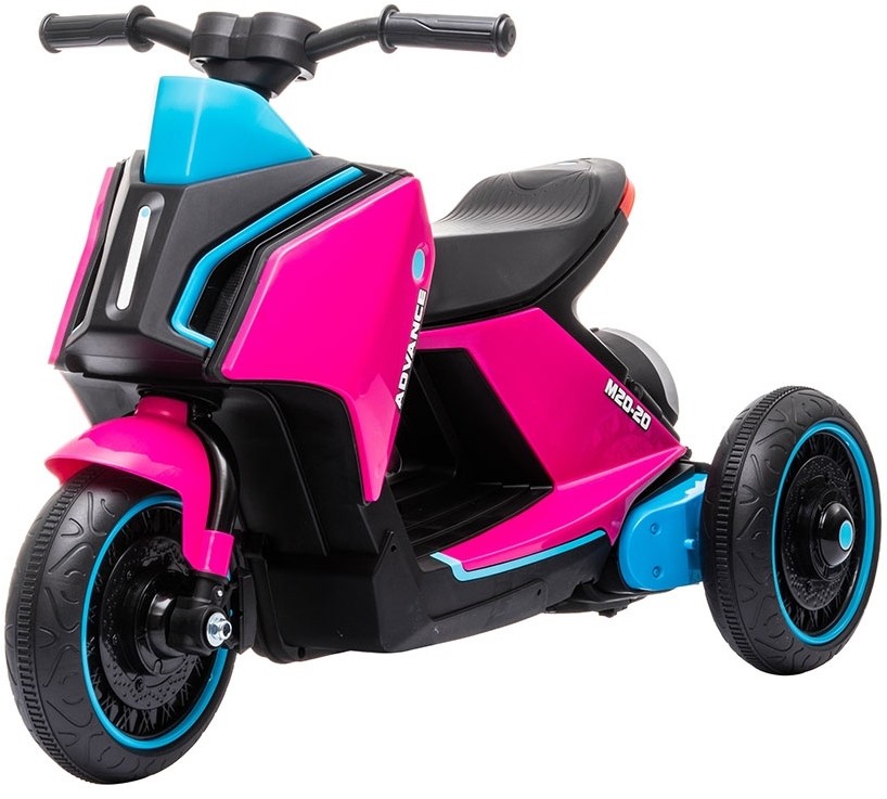Купить Детский электромобиль скутер трицикл BMW Concept Link Style 6V 2WD, HL700-3-PINK, Harleybella,