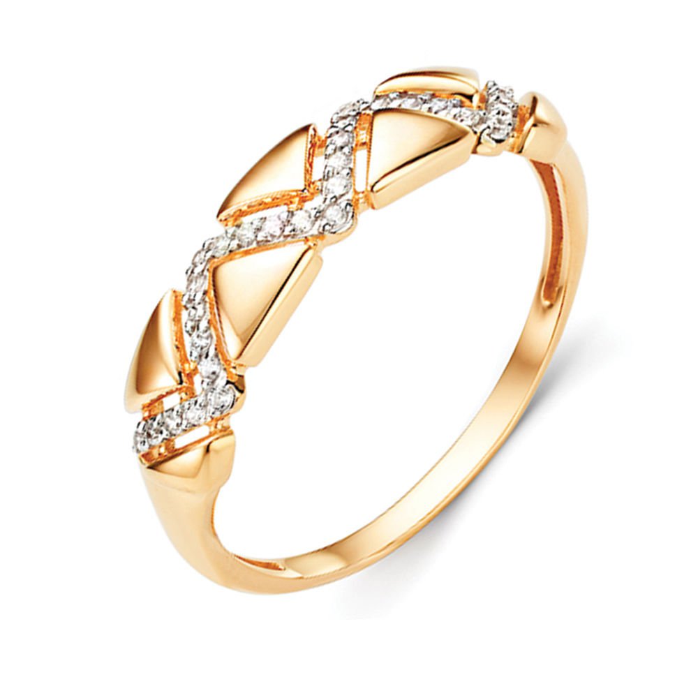 

Кольцо из золота р.  585Gold 101009537, бриллиант, 101009537