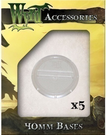 

Malifaux: clear 40mm translucent bases