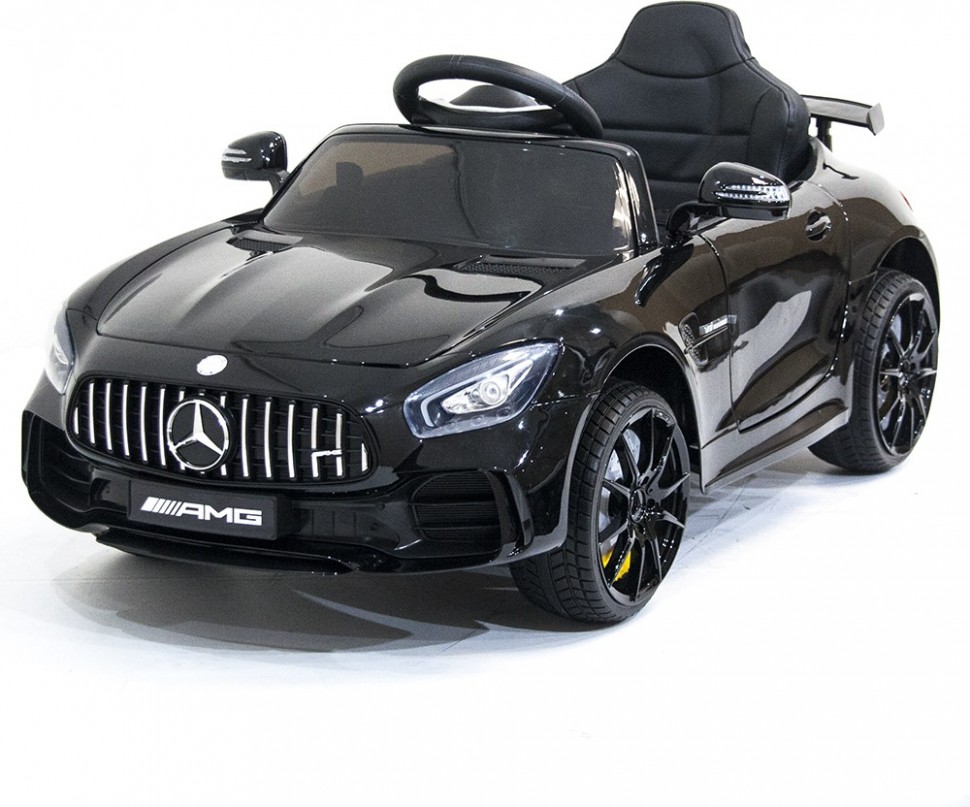 фото Детский электромобиль mercedes benz amg gt r 2.4g, black, hl288-black-paint harleybella