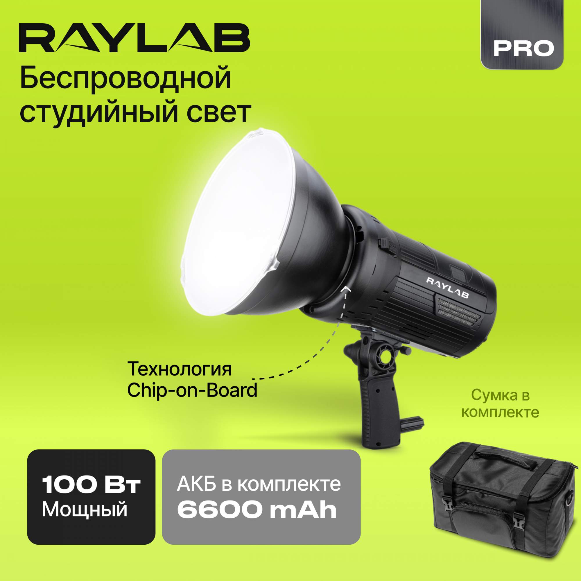 Осветитель Raylab RL-100A 47636₽