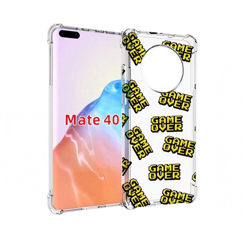 

Чехол MyPads Tocco для Huawei Mate 40 игра-окончена, Прозрачный, Tocco