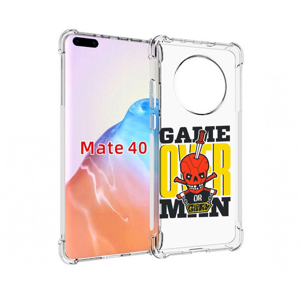 

Чехол MyPads Tocco для Huawei Mate 40 игра-окончена-парень, Прозрачный, Tocco