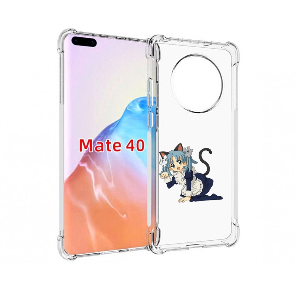 

Чехол MyPads Tocco для Huawei Mate 40 аниме3, Прозрачный, Tocco