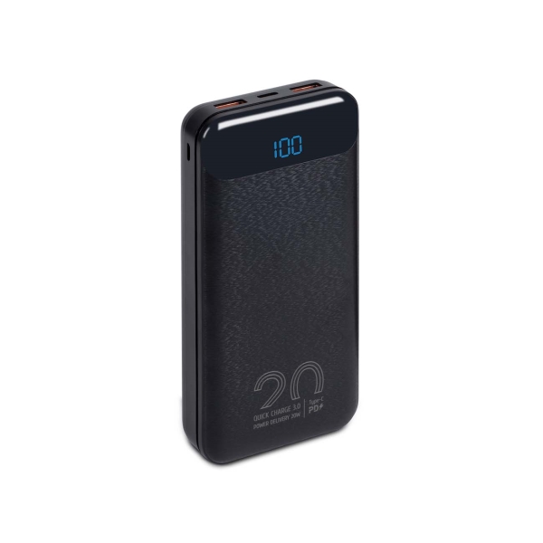 фото Внешний аккумулятор rivacase va2580 (20000mah) qc/pd черный