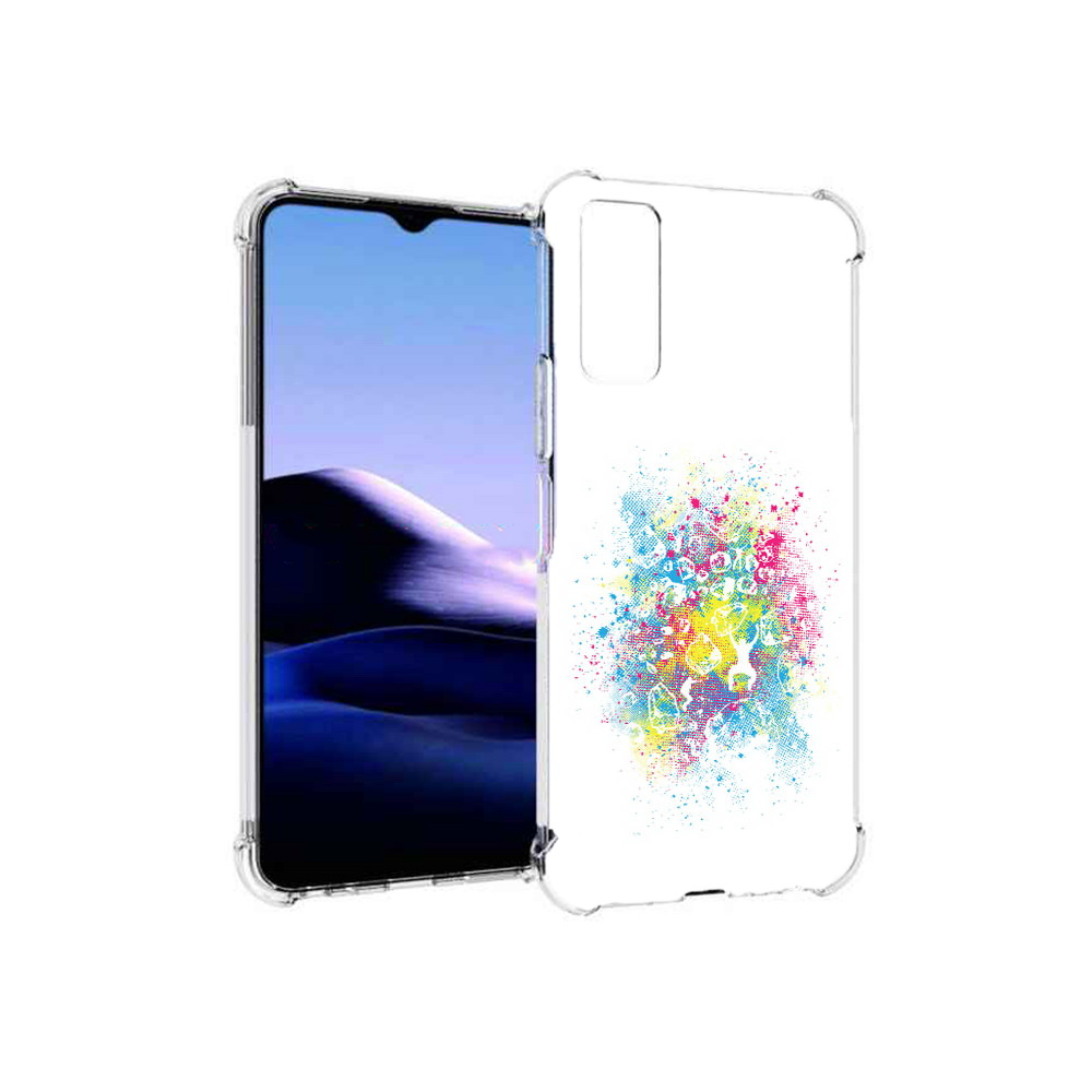 

Чехол MyPads Tocco для Vivo Y20 акварель абстракция (PT154038.379.214), Прозрачный, Tocco