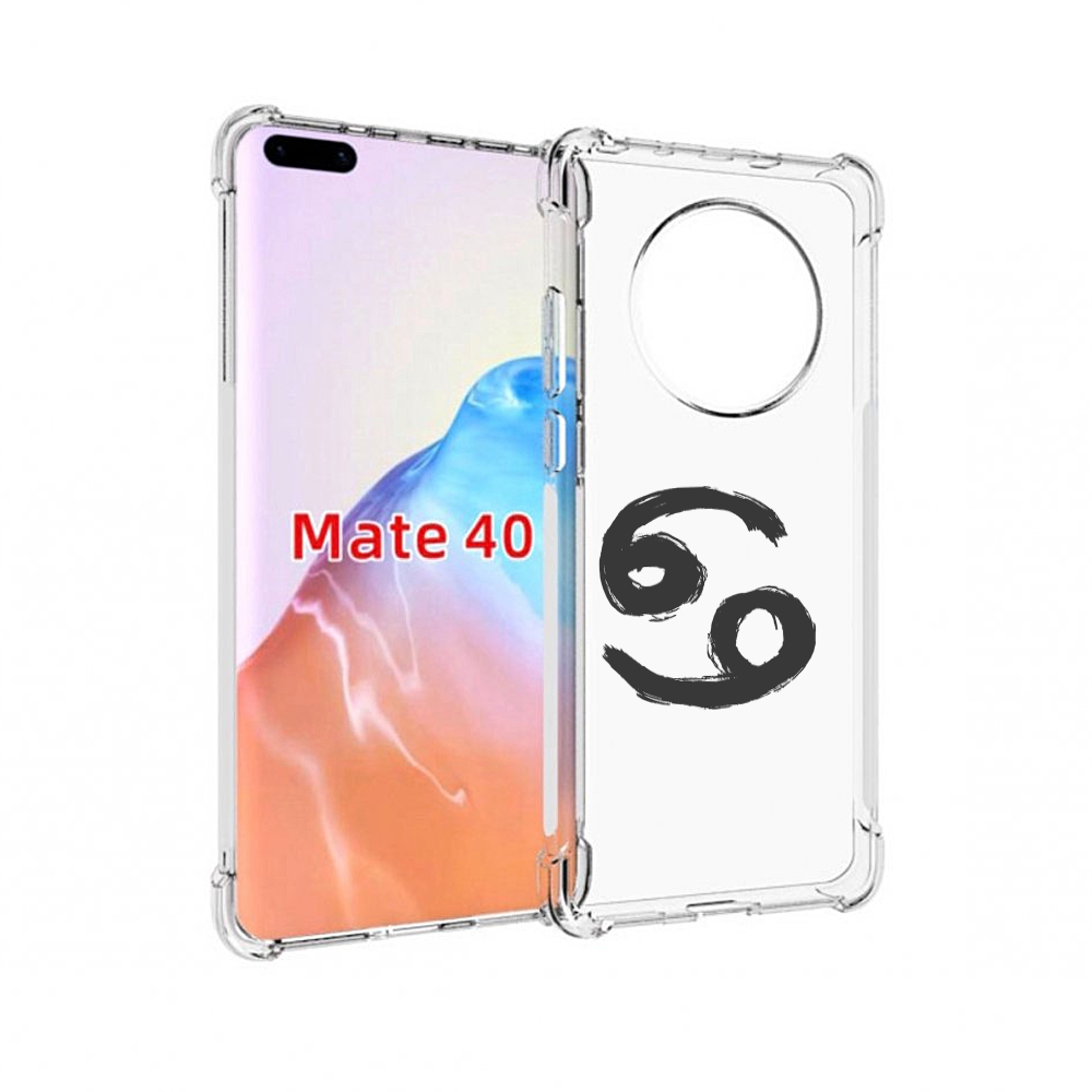 

Чехол MyPads Tocco для Huawei Mate 40 знак-зодиака-рак-6, Прозрачный, Tocco