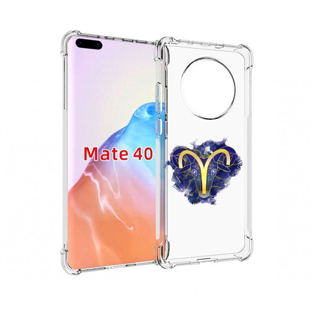 

Чехол MyPads Tocco для Huawei Mate 40 знак-зодиака-овен-8, Прозрачный, Tocco