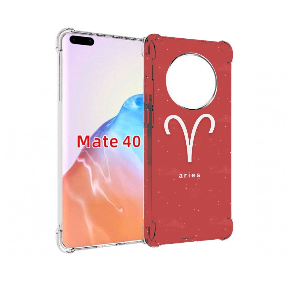

Чехол MyPads Tocco для Huawei Mate 40 знак-зодиака-овен-5, Прозрачный, Tocco