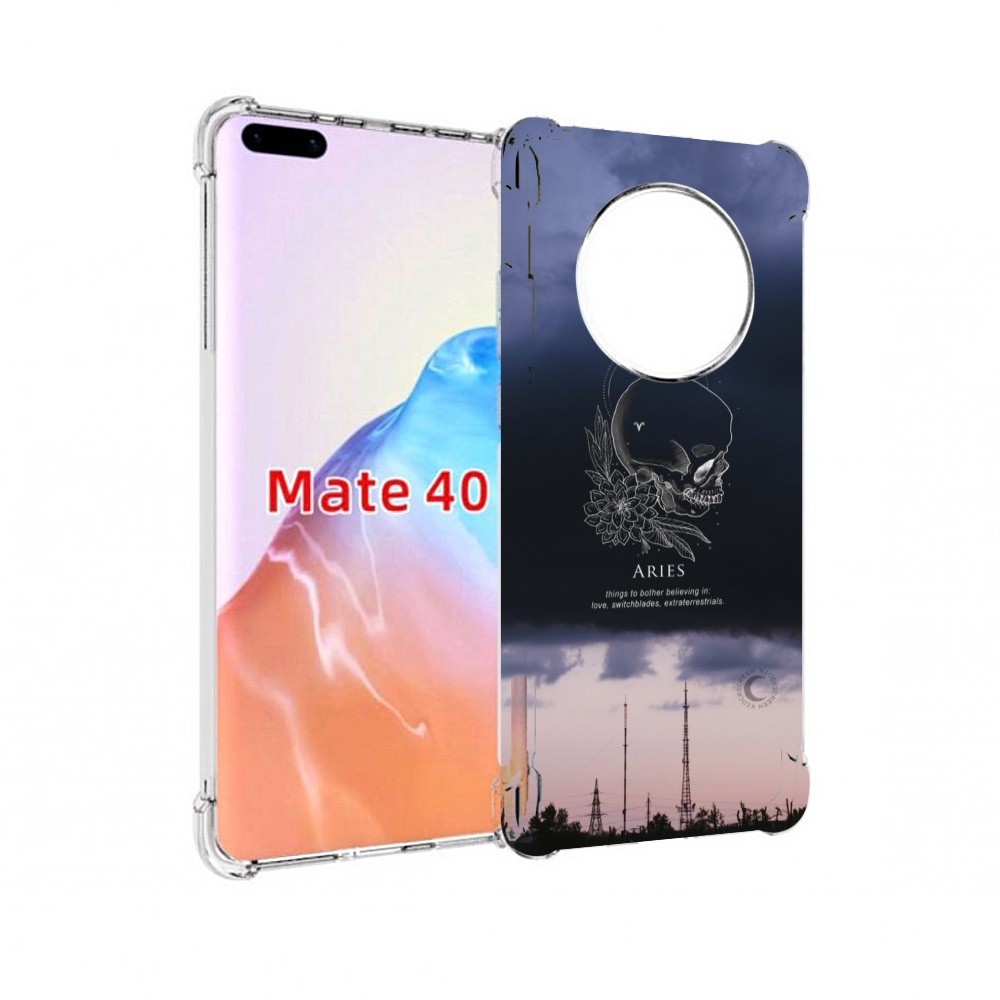 

Чехол MyPads Tocco для Huawei Mate 40 знак-зодиака-овен-4, Прозрачный, Tocco