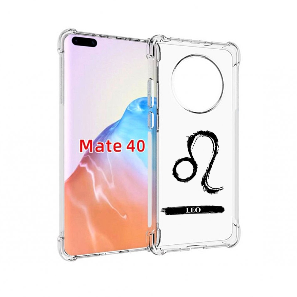 

Чехол MyPads Tocco для Huawei Mate 40 знак-зодиака-лев-7, Прозрачный, Tocco