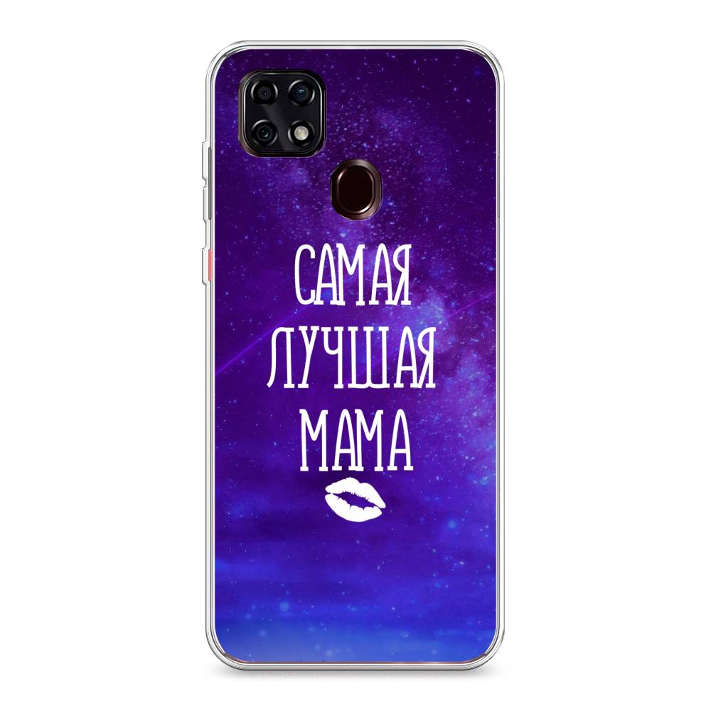 фото Силиконовый чехол "лучшая мама" на zte blade 20 smart awog