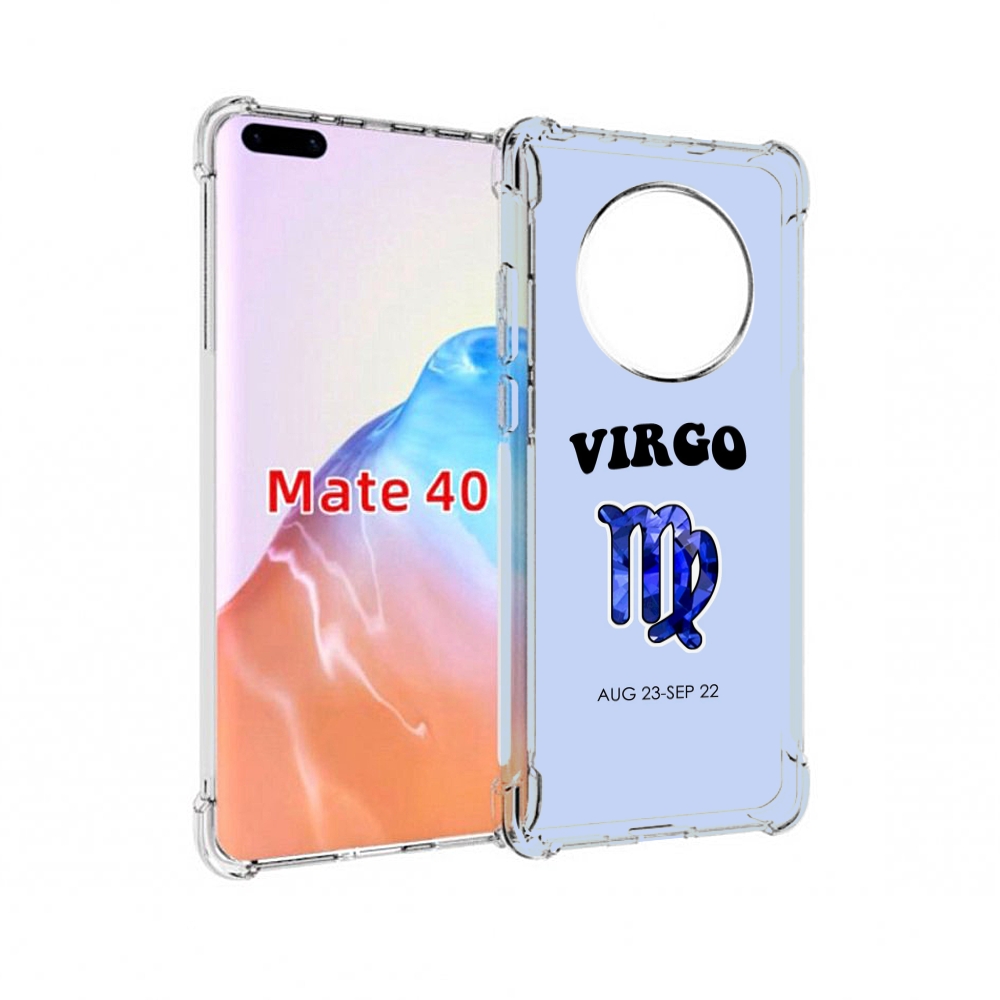 

Чехол MyPads Tocco для Huawei Mate 40 знак-зодиака-дева-1, Прозрачный, Tocco