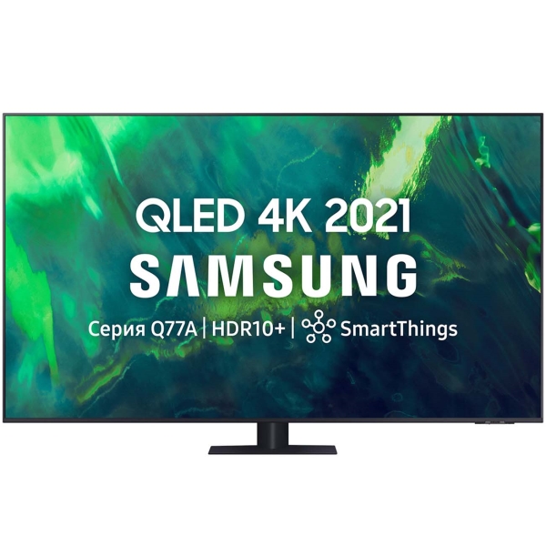 фото Qled телевизор 4k ultra hd samsung qe75q77aaux